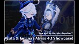 C3 Eula + C0 Furina (ft. C6 Mika) Spiral Abyss 4.1 Showcase! | ALL FLOORS, 9 Stars | GENSHIN IMPACT