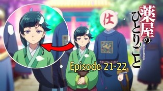 Pesta Kebun Dan Mawar Biru!!! || Kusuria No Hitorigoto // Episode 21-22 [Terlengkap]....