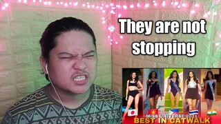 Top 5 Asian Queens Best in Catwalk Miss Universe 2021 REACTION || Jethology