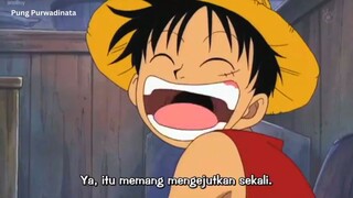 Saat Luffy Menanyakan Kapal Ke coby, Coby Bengong