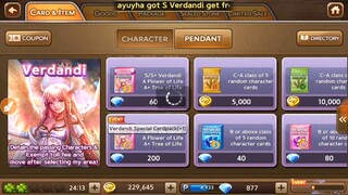 Event S/S+ Verdandi(S Verdandi dapat 100 Diamond)