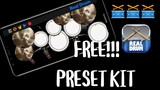 PRESET KIT FREE!! REAL DRUM APP JAMMING TO THE GROVE!!