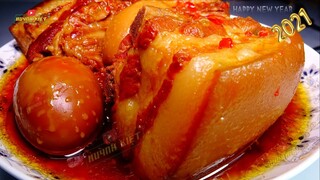 Thịt Kho Tàu đón Tết 2021 cách nấu thịt kho trứng mềm rịu màu đẹp ăn rất ngon