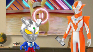 Video Mainan Pendidikan Dini Pencerahan Anak: Little Ciro Ultraman mengerti bahwa dia akan tumbuh le