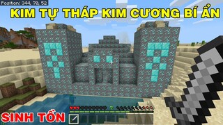 THỬ THÁCH SINH TỒN | KHÁM PHÁ KIM TỰ THÁP KIM CƯƠNG CỦA BẠN FAN ĐỀ RA TRONG MINECRAFTPE