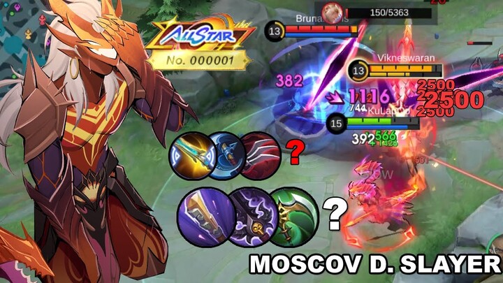 Don't Use Moscov Like This | Moscov is Early - Late Game Hero | Mobile Legends