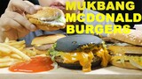 Mukbang McDonald Burger (ASMR Korea USA UK Canada Australia France Germany Italy Japan Portugal)