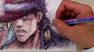 Vẽ một chiếc mũ Giáng sinh Jotaro. Tôi ước: kỳ thi viết sau đại học là bất khả chiến bại. Giáng sinh