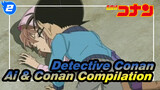 Detective Conan | Conan throws himself over Ai Haibara Compilation_2