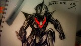 Share some detailed drawing process of Ultraman, it is not complicated, interested friends can save 