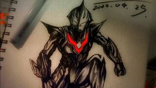 Bagikan beberapa proses menggambar Ultraman secara detail, tidak rumit, teman-teman yang tertarik da