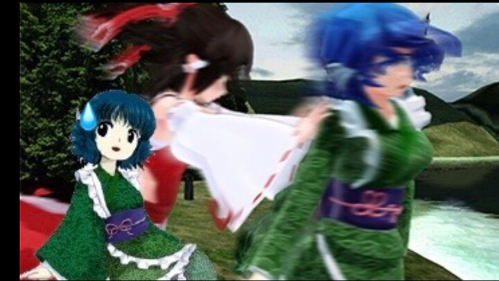 【东方MMD】自己吓自己（结尾有反转