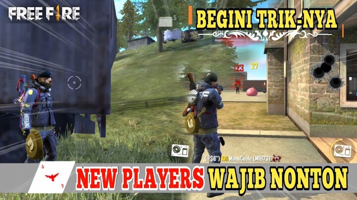 TRIK HEADSHOT + CARA NGE-FLANKING YANG BENAR | FREE FIRE INDONESIA