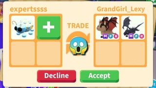 What People Trade for Diamond Ladybug | +Giveaway | Roblox Adopt me!