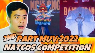 ATEBANG REACTION | PART 2 NATIONAL COSTUME COMPETITION MISS UNIVERSE VIETNAM 2022 #nationalcostume