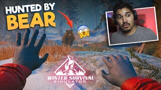 SURVIVING IN EXTREME COLD🥶 - Winter Survival Simulator #1 (HINDI)