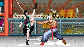 MUGEN KOF：Fengyun girl VS Scorp Team