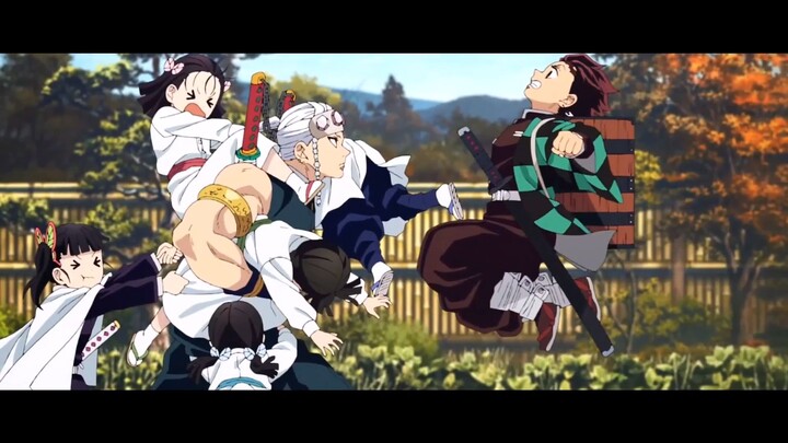 demon slayer funny moment