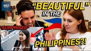 The Ideal FILIPINO BEAUTY Standard In Philippines? Surprised Reaction!