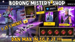 BORONG MISTERY SHOP DAN MAX IN SG 2JT 😱#freefire #dejetff