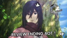 AKHIR DARI ERA PEPERANGAN TITAN?! MAKSUD BUNGA LILY?! Review Ending Shingeki no Kyojin ~