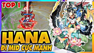 ⭐Onmyoji Arena⭐ TOP 1 Hana với sức mạnh đáng sợ ở vị trí đường giữa, QUÁ KINH KHỦNG