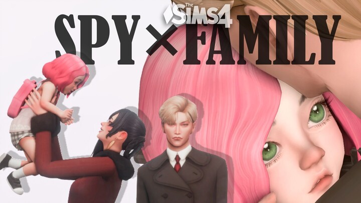 SPY×FAMILY, nhưng trong The Sims 4.