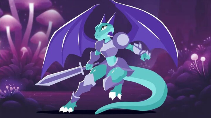 The dragon finally becomes a knight! （）[Dragon Girl and Knight Animation（16）]