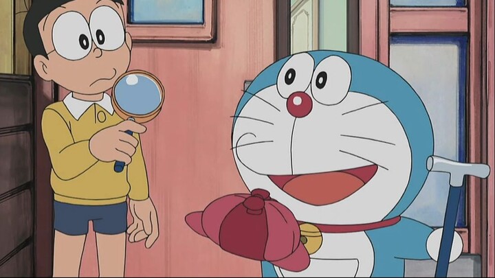 Doraemon Eps 318 "Celengan Manusia & Inilah detektif Nobita"