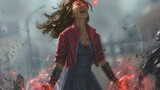 [1080/Marvel/Scarlet Witch Mixed Cut] Sexy beauty, beat people online! Scarlet Witch's explosive mom