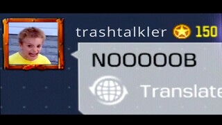 1 v 1 Against Trashtalker be like