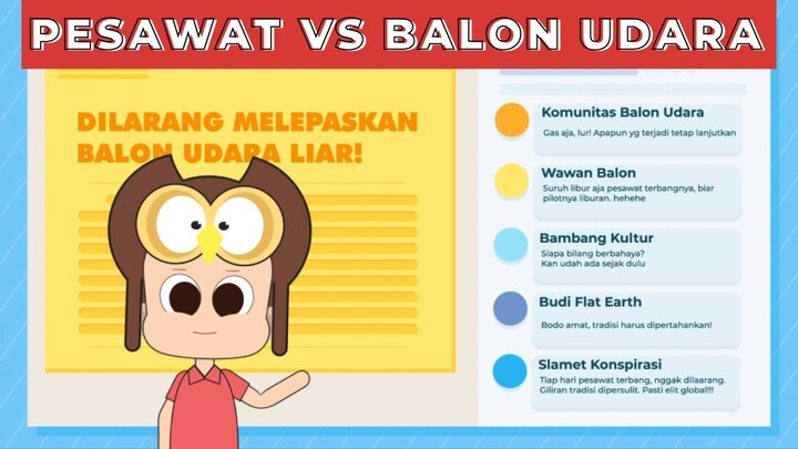 Balon Udara Bisa Mengganggu Pesawat Terbang