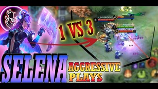 SELENA AGGRESSIVE PLAYS | SELENA HIGHLIGHTS | MOBILE LEGENDS BANGBANG