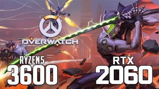 Overwatch on Ryzen 5 3600 + RTX 2060 1080p, 1440p benchmarks!