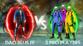 Đào Blus FF ⚔ 3 Thần Đồng Oneshot | 1 Vs 3 | Trận đấu cực gay cấn và cái kết !!