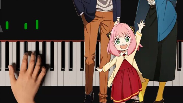 "Comedy" SPY×FAMILY ED versi lengkap aran* piano SPY×FAMILY oleh Gen Hoshino