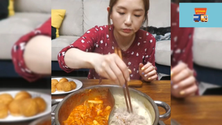 Mukbang lẩu hai ngăn #anngon