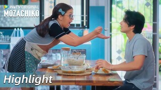 Highlight EP05 Eciee, Moza menyuapi Chiko nih! | WeTV Original Mozachiko