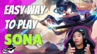 How to Play SONA the Easy Way - League of Legends Wild Rift