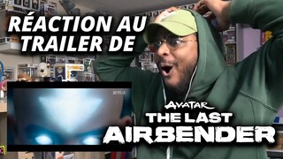 RÉACTION au TRAILER d'AVATAR, LE DERNIER MAÎTRE DE L'AIR !