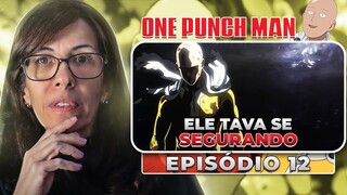 Profª de Filosofia ASSISTE ONE PUNCH MAN - EPSÓDIO 12