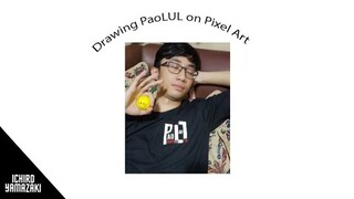 Drawing PaoLUL on Pixel Art