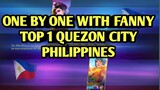 ONE BY ONE WITH FANNY TOP 1 PHILIPPINES Q.C