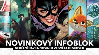 Novinkový Infoblok - Problémy Pandasaurus Games, Stranger Things a nová mobilní karetka od DC