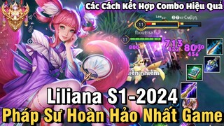 Liliana S1-2024 Liên Quân Mobile | Cách Chơi, Lên Đồ, Phù Hiệu, Bảng Ngọc Cho Liliana S1 2024 Đi Mid