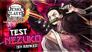 JE TESTE NEZUKO EN RANKED !!! DEMON SLAYER PS5