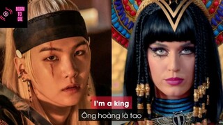 [Lyrics + Vietsub] Dark Horse x Daechwita - Katy Perry x AgustD (BTS SUGA) #MUSIC ♫