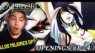 REACCIONANDO POR PRIMERA VEZ  A TODOS LOS OPENINGS DE OVERLORD| Version full