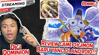 (LIVE)  WOW! REVIEW GAME DIGIMON TERBARU YANG PALING BEDA DAN CLAIM GIFT CODE JUGA  | Digi Dominion