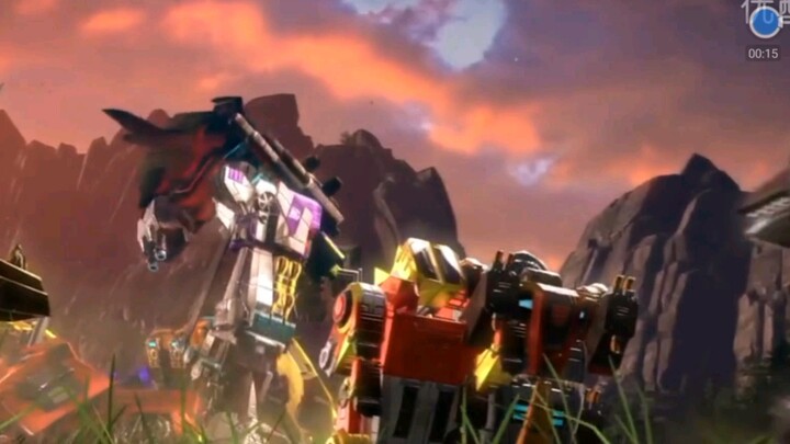 Transformers Earth War Game CG - King Shura ฆ่าเสือดาวด้วยดาบเดียวและขึ้นไปบนท้องฟ้า (เวอร์ชันเต็ม)